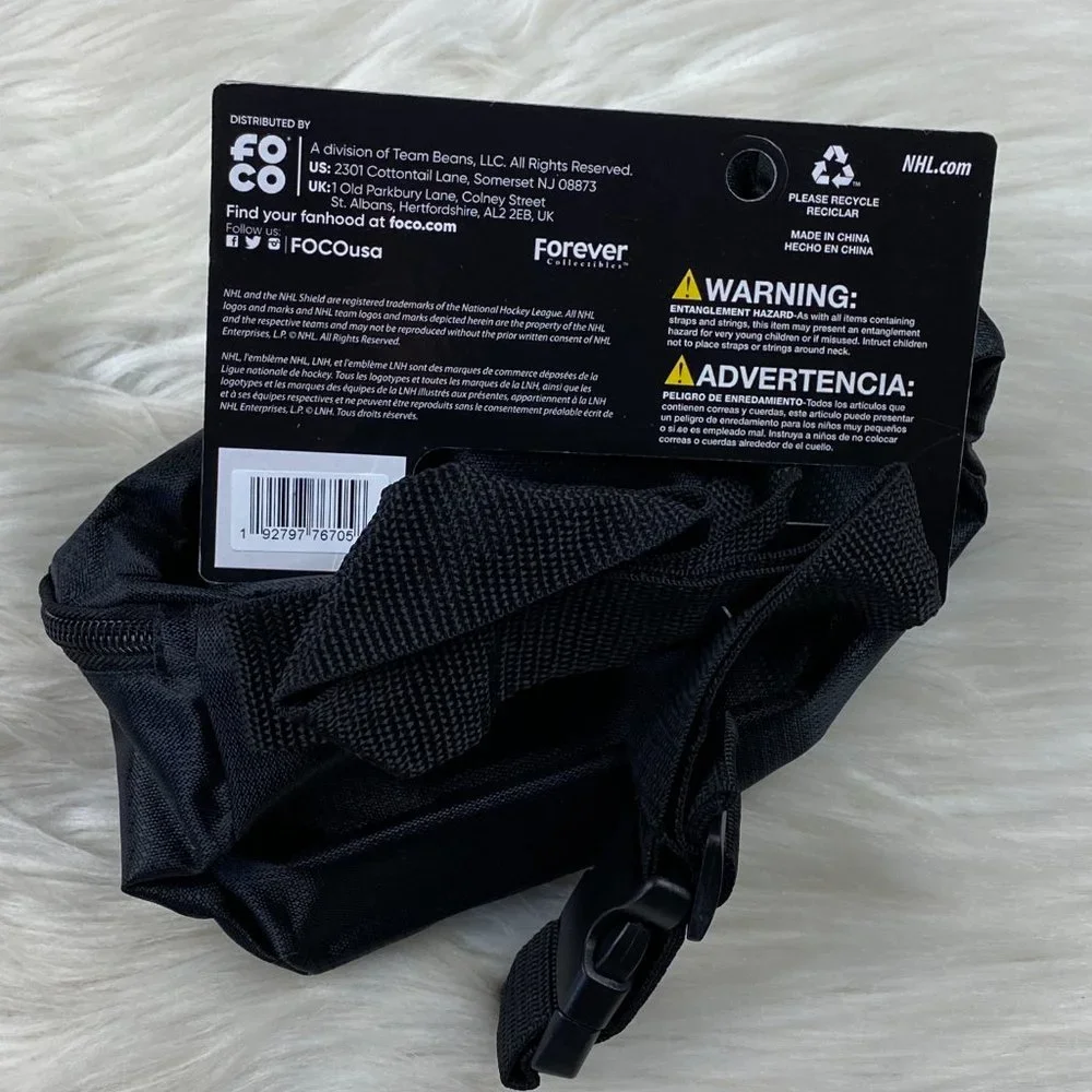 Boston Bruins NHL Fanny Pack Black Adult New with Tags - Picture 6 of 7